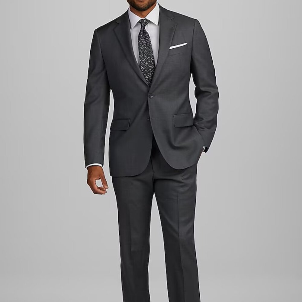 Joseph Abboud Tailored Fit Suit Separates Jacket Color GREY 46 LONG